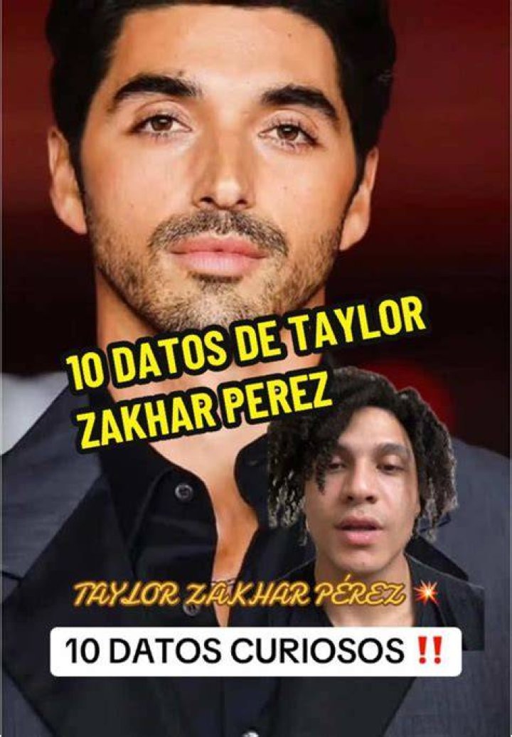 15 Datos sobre Taylor Zakhar Perez, el nuevo gal&aacute;n de Netflix