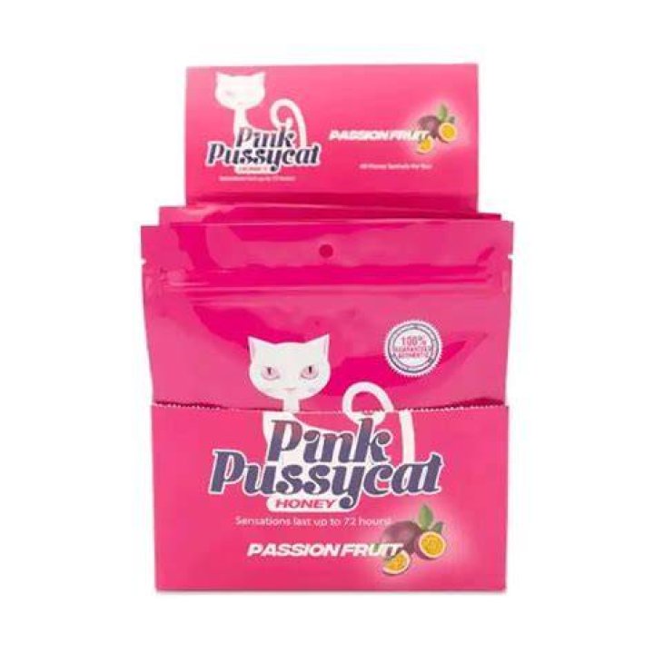 15 G Pink Pussycat Honey For Her 6 Sachets Royalty Honey USA