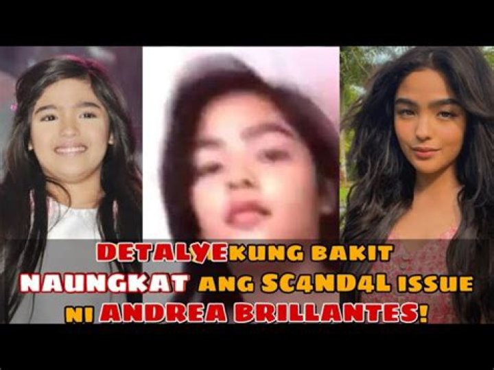 Andrea Brillantes Scandal: Unraveling The Viral Mystery