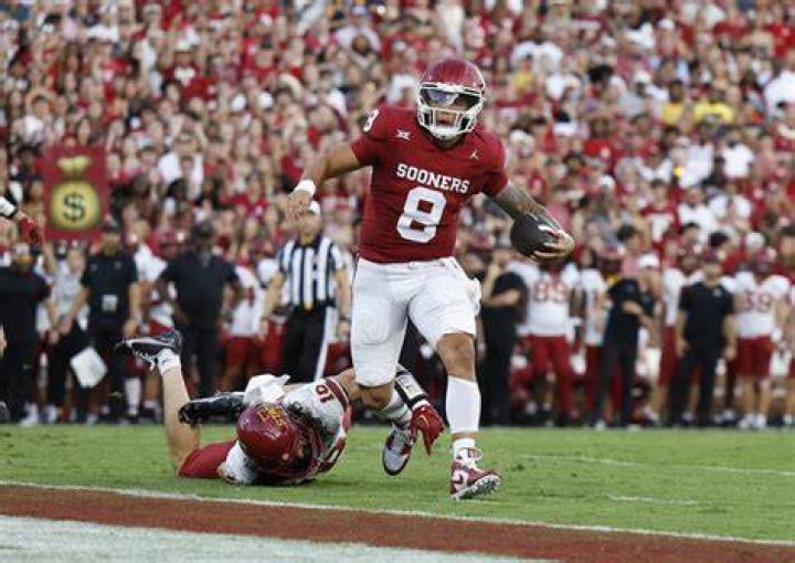 Dillon Gabriel, No. 12 Oklahoma bounce No. 3 Texas in Red River Rivalry