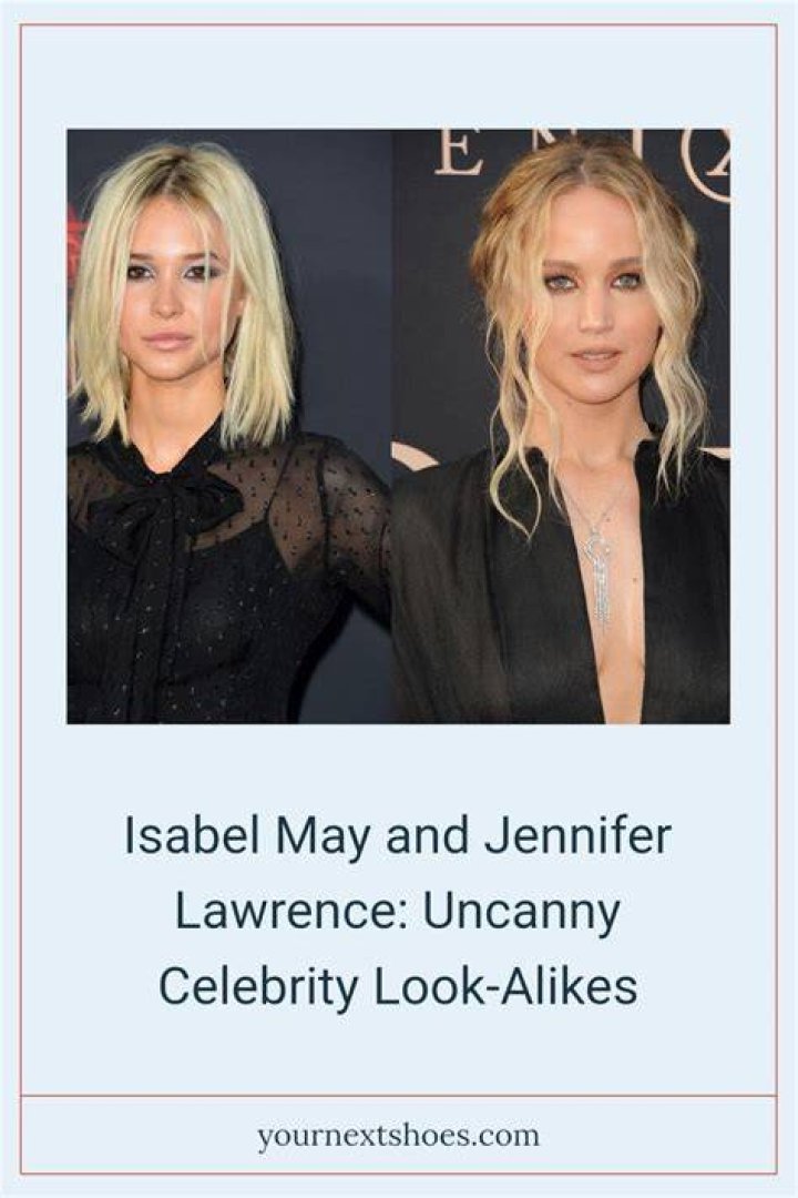 Isabel May Is Jennifer Lawrence's Younger Doppelg&auml;nger