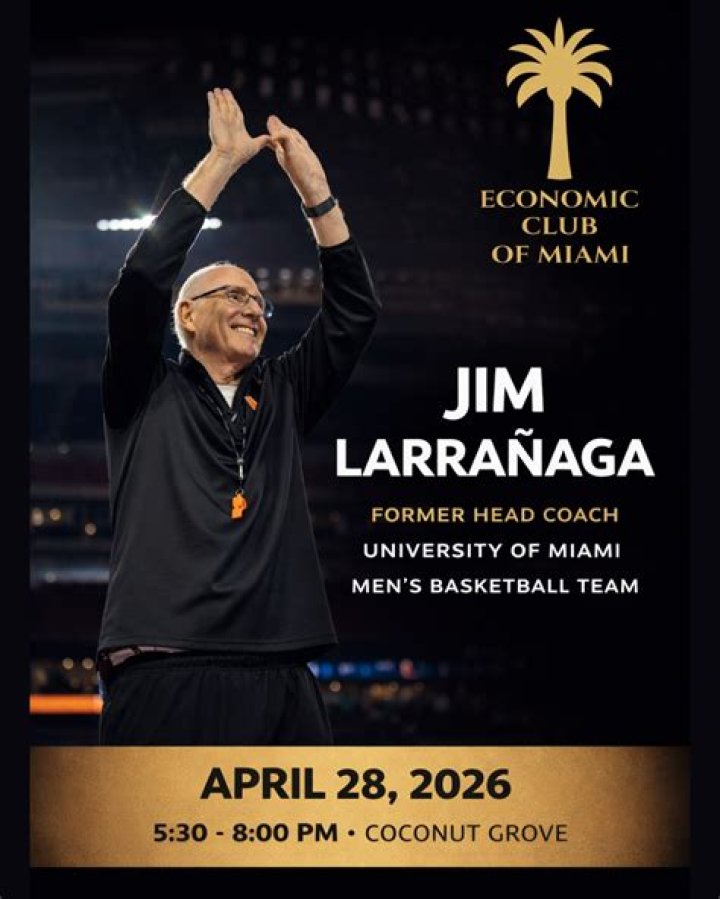 Jim Larrañaga University of Miami Athletics
