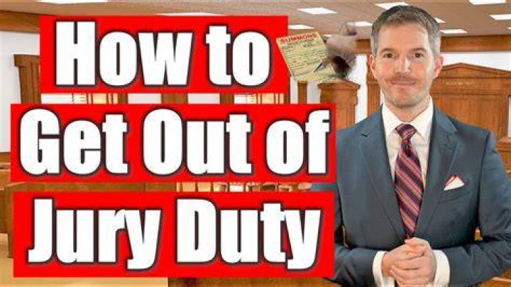 Jury Duty Do you have to go?