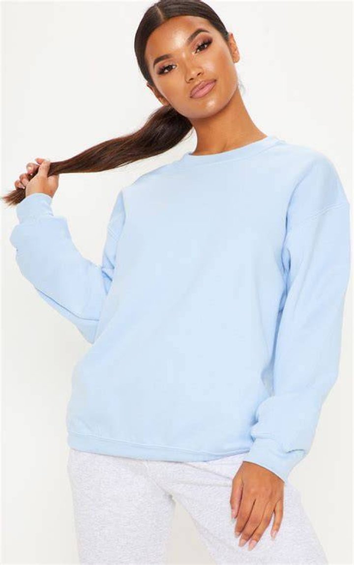 Light Blue Ultimate Oversized Sweater Sweaters oversized, Dressy