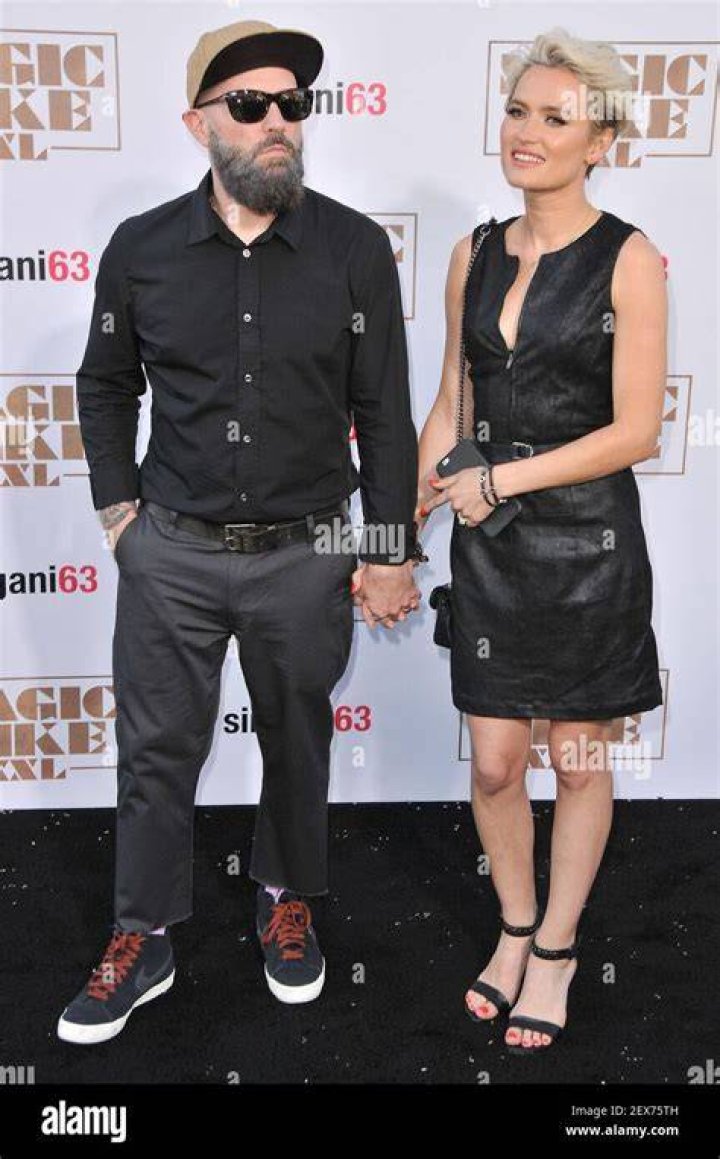 (LR) Fred Durst und Kseniya Beryazina kommen bei der 'Magic Mike XXL