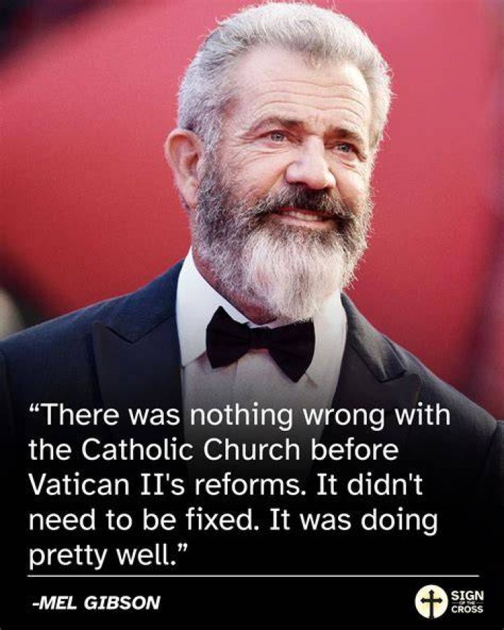 Mel Gibson says the Catholic Church needs a ‘cleanse’ after series of