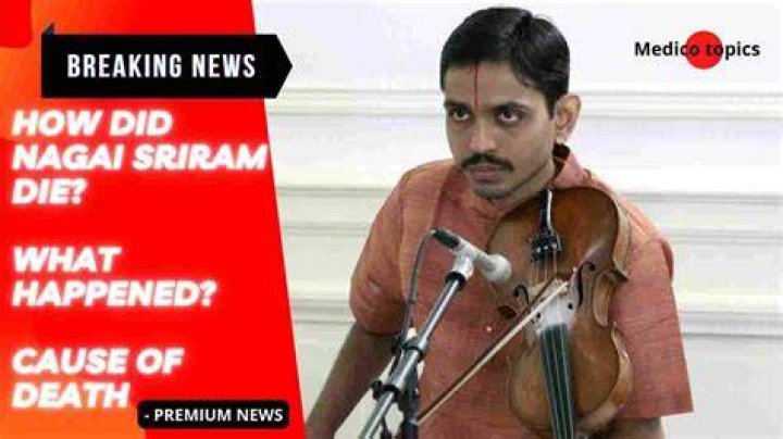 Nagai Sriram Cause Of Death, Wife, Children Of The Indian Violinist ABTC