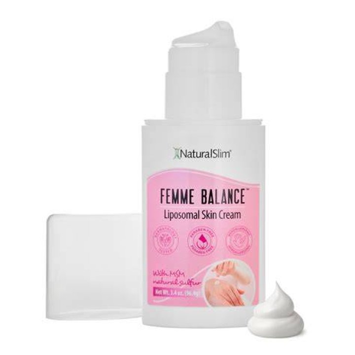 NaturalSlim&reg; Femme Balance&trade; Liposomal Skin Cream 3.4 oz