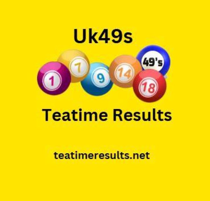UK 49s Teatime Results Thursday, 20 February 2020 Tea time, Lunch