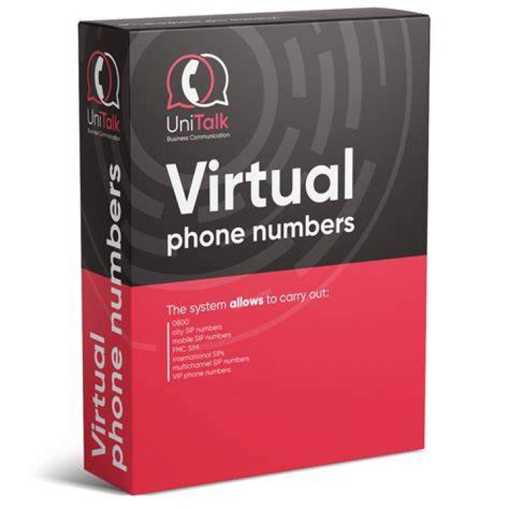 Virtual phone numbers UniTalk